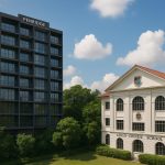 Penridge Condo exterior with view highlighting closeness to future Anglo Chinese School campus