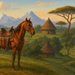 Horseback riders exploring diverse global landscapes and cultural traditions around the world