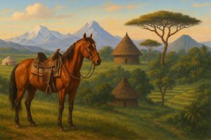 Horseback riders exploring diverse global landscapes and cultural traditions around the world