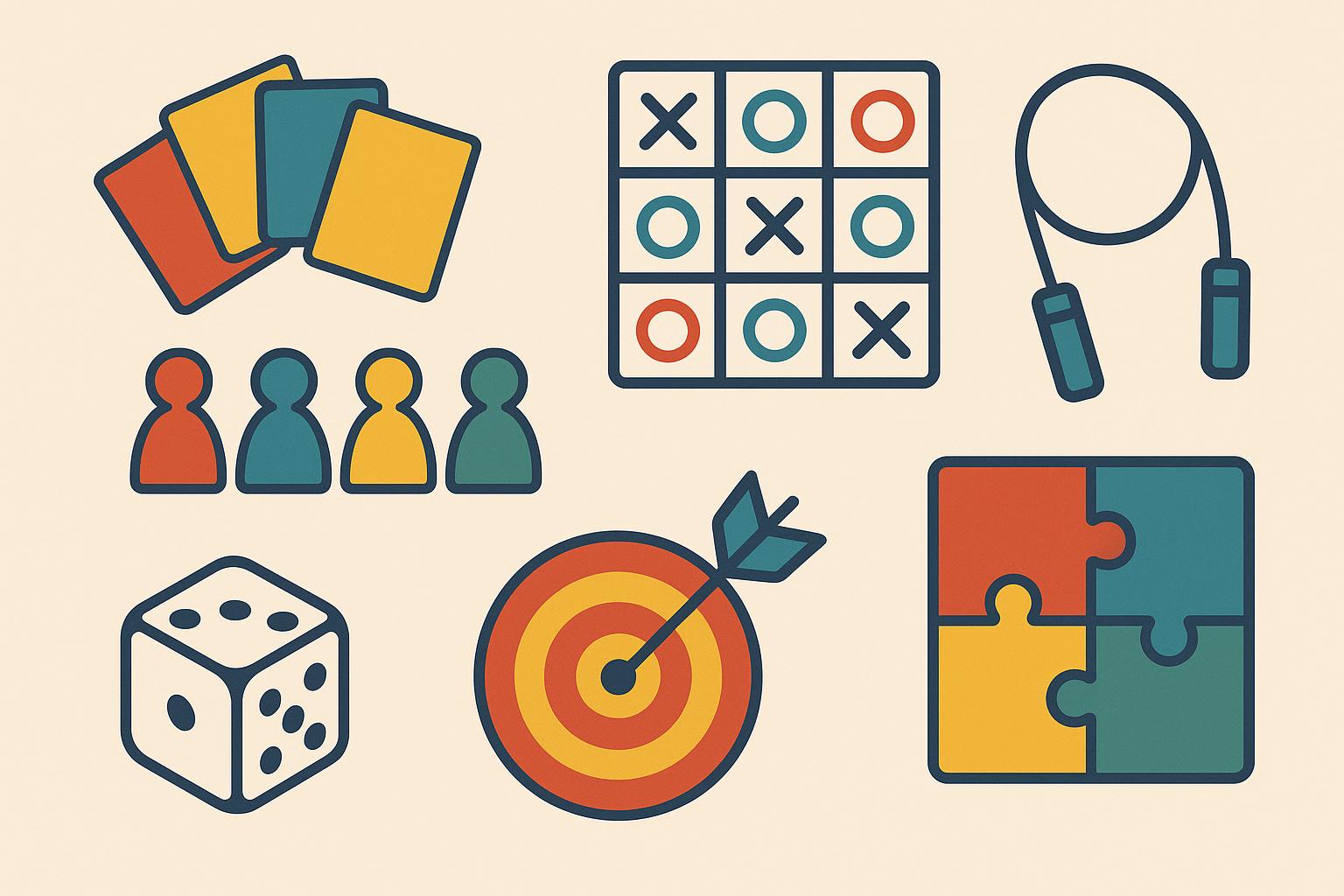 Team playing outdoor bonding games, collaborating and having fun in a group activity setting