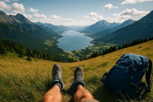 Scenic landscape illustrating how travel enhances mental well-being and emotional health benefits