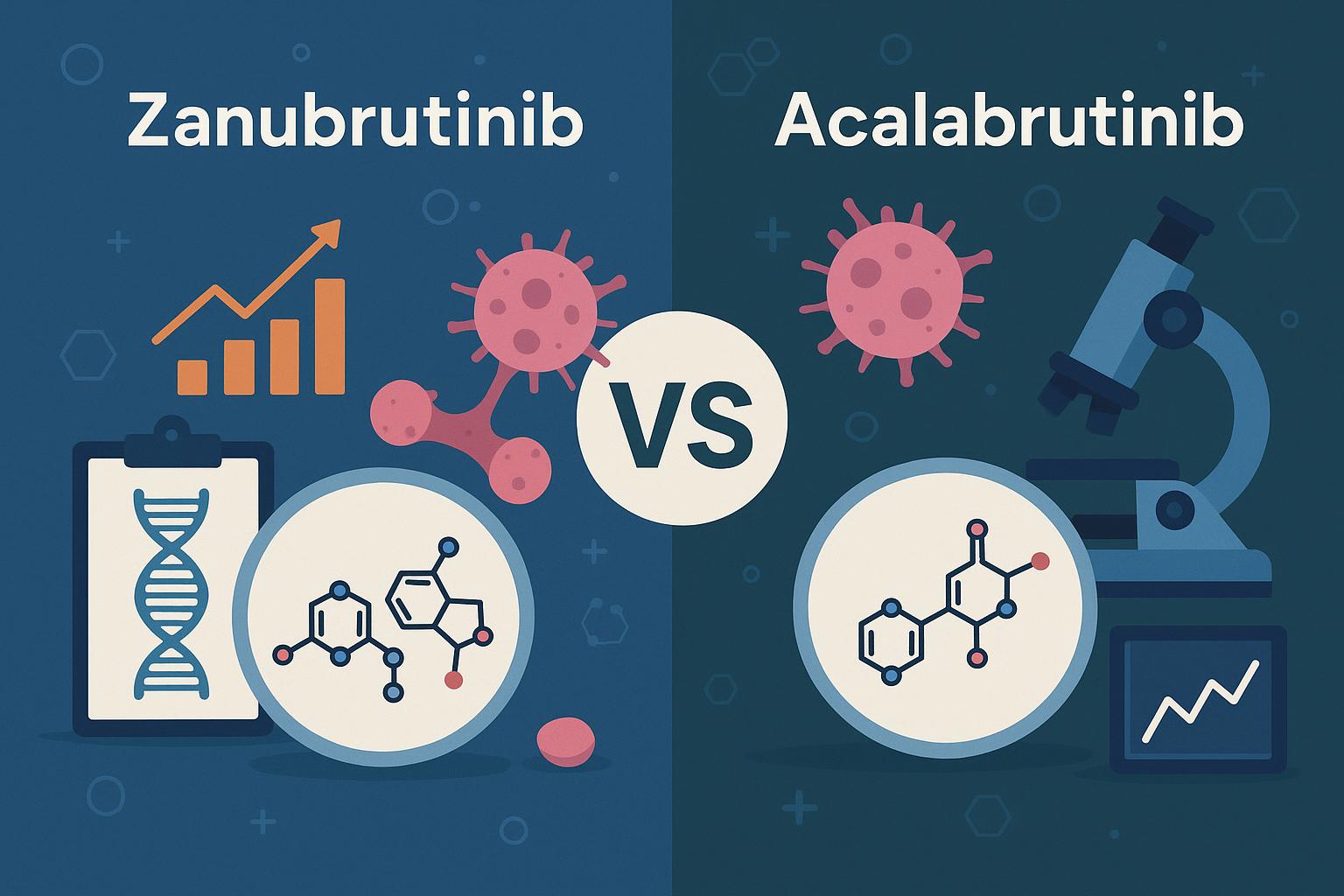 Zanubrutinib and Acalabrutinib comparison highlighting emerging trends in oncology treatments