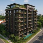 Dunearn Green modern residential towers in Bukit Timah Estate surrounded by lush greenery