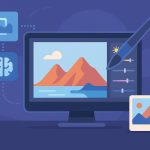 AI-powered tools enhancing photo editing process for innovative visual content creation