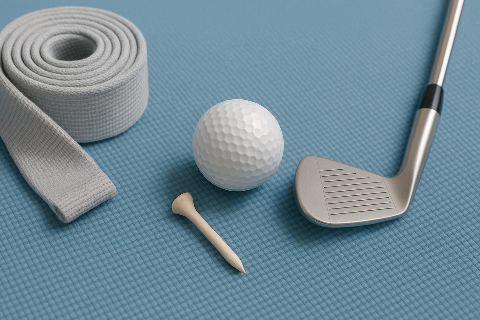 Athlete practicing mindfulness techniques to relax before a major sports tournament